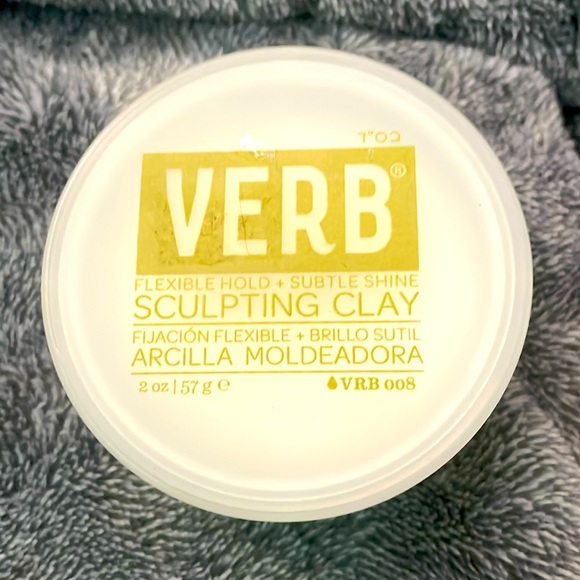 Verb sculpting clay, flexible, hold plus subtle shine 2 fluid ounces brand new! - Picture 1 of 6